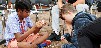 STEM YEA students engrossed in thought