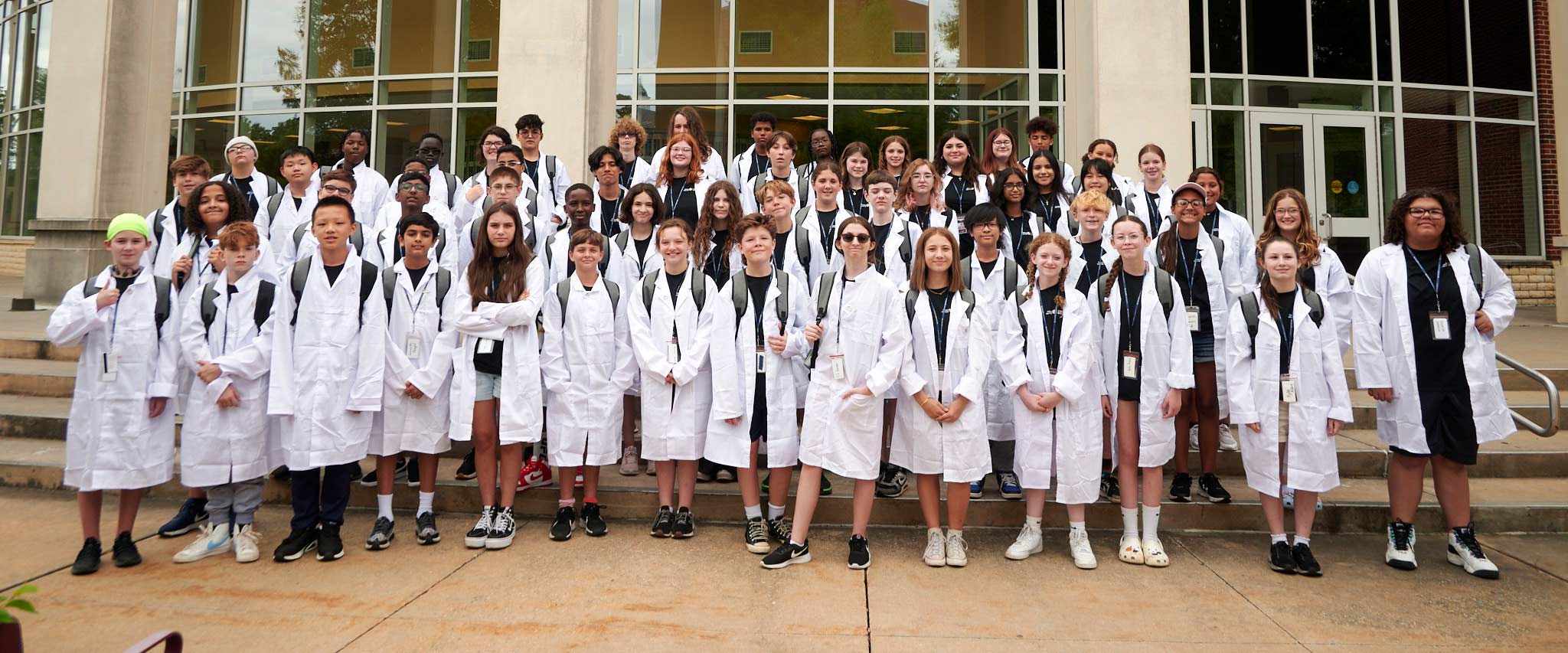 STEM YEA students participating in activities